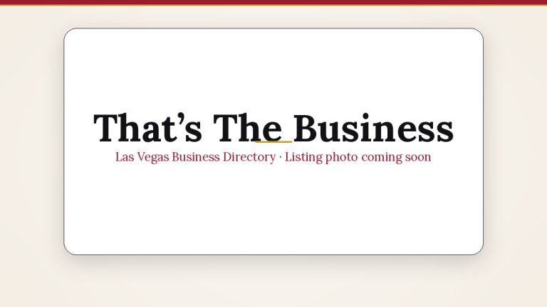 That's The Business – default listing image That's The Business – default listing image